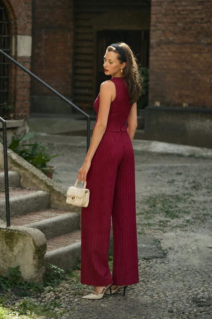 Adelia Striped Vest - Image 8