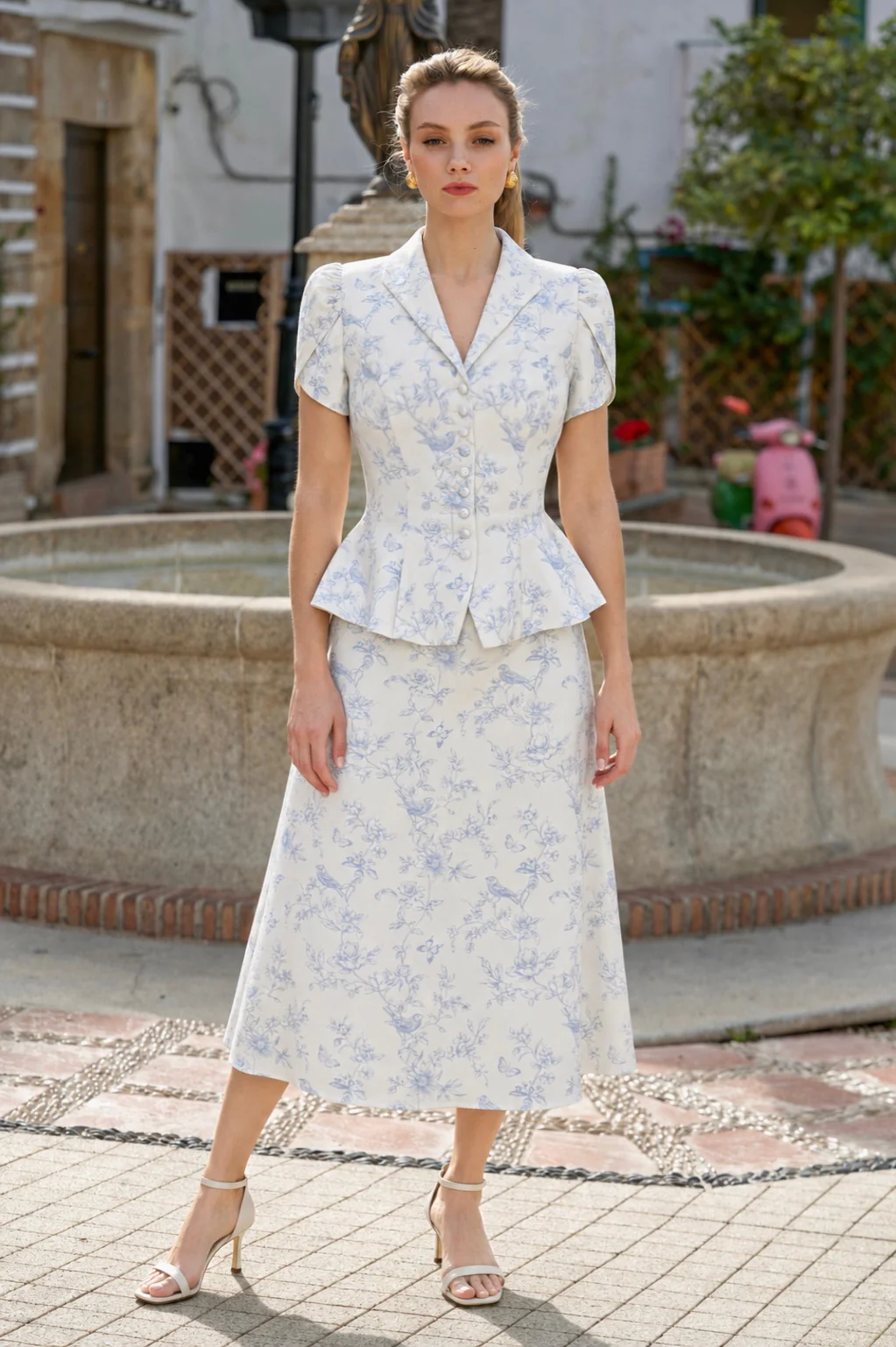 Andi Peplum Blouse - Image 5
