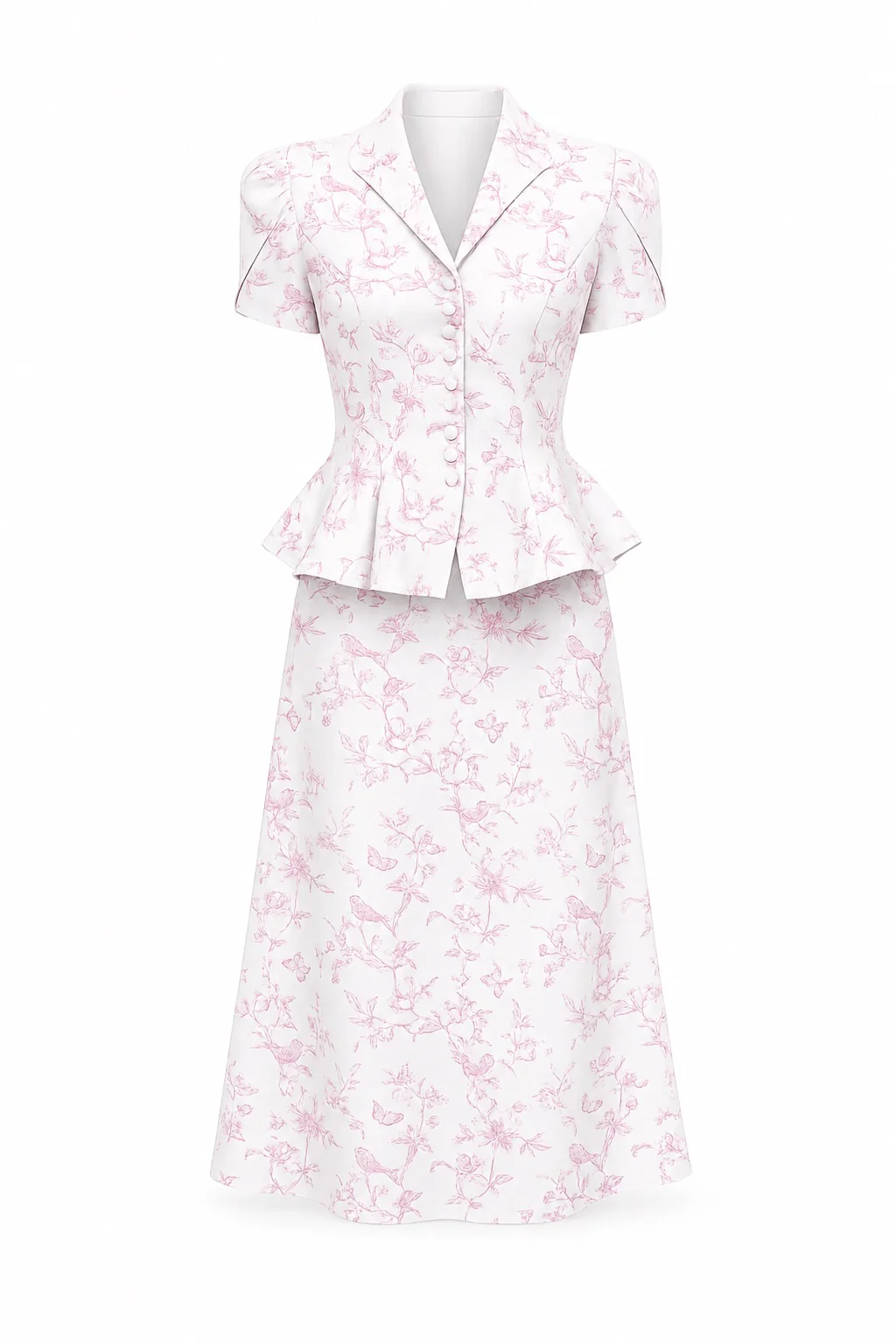 Andi Peplum Blouse - Image 8