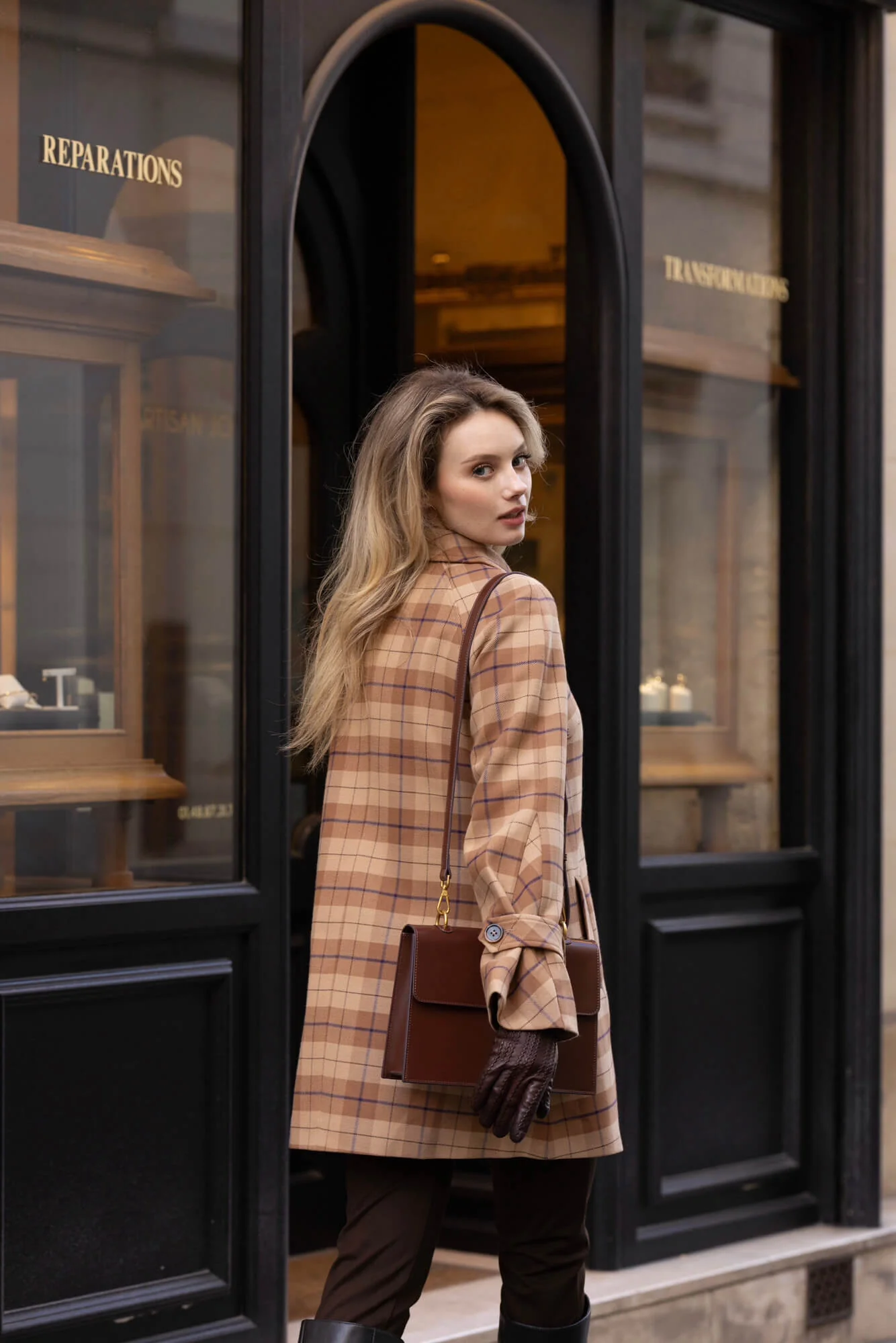 Francine Short Trench Coat - Image 6