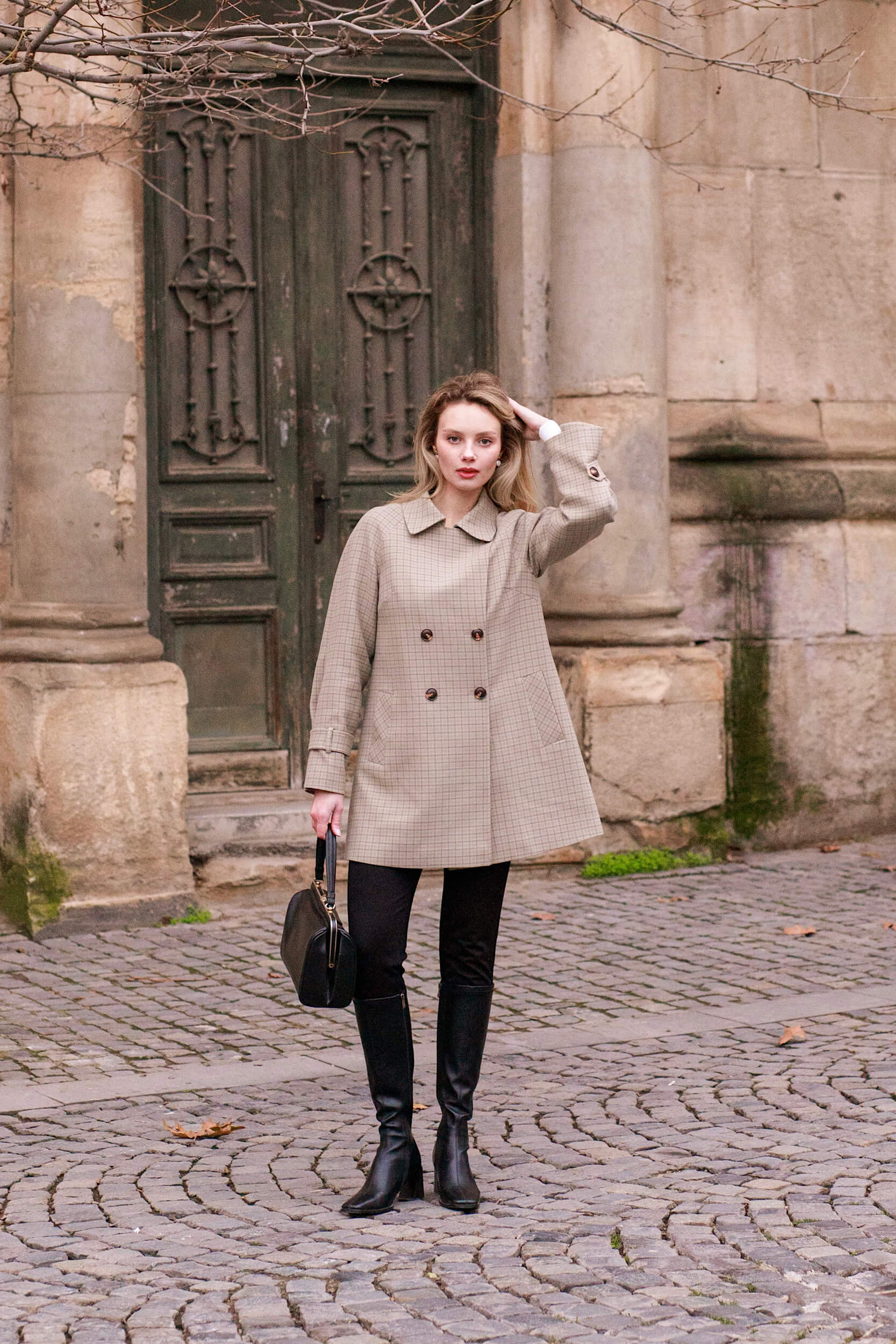 Francine Short Trench Coat - Image 7