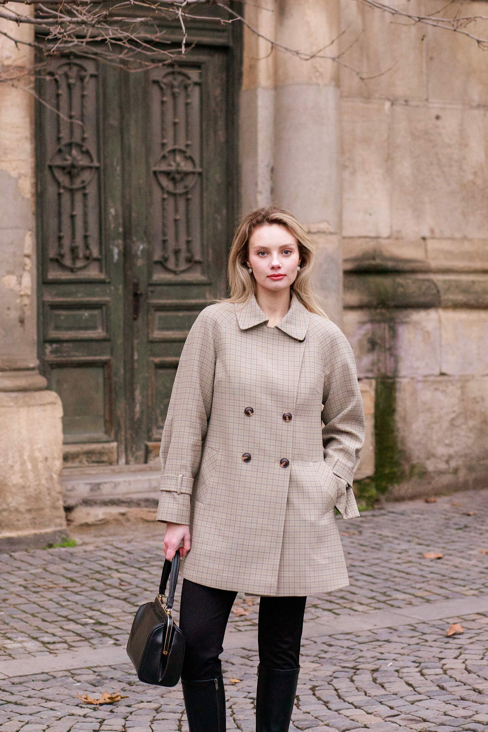 Francine Short Trench Coat - Image 8