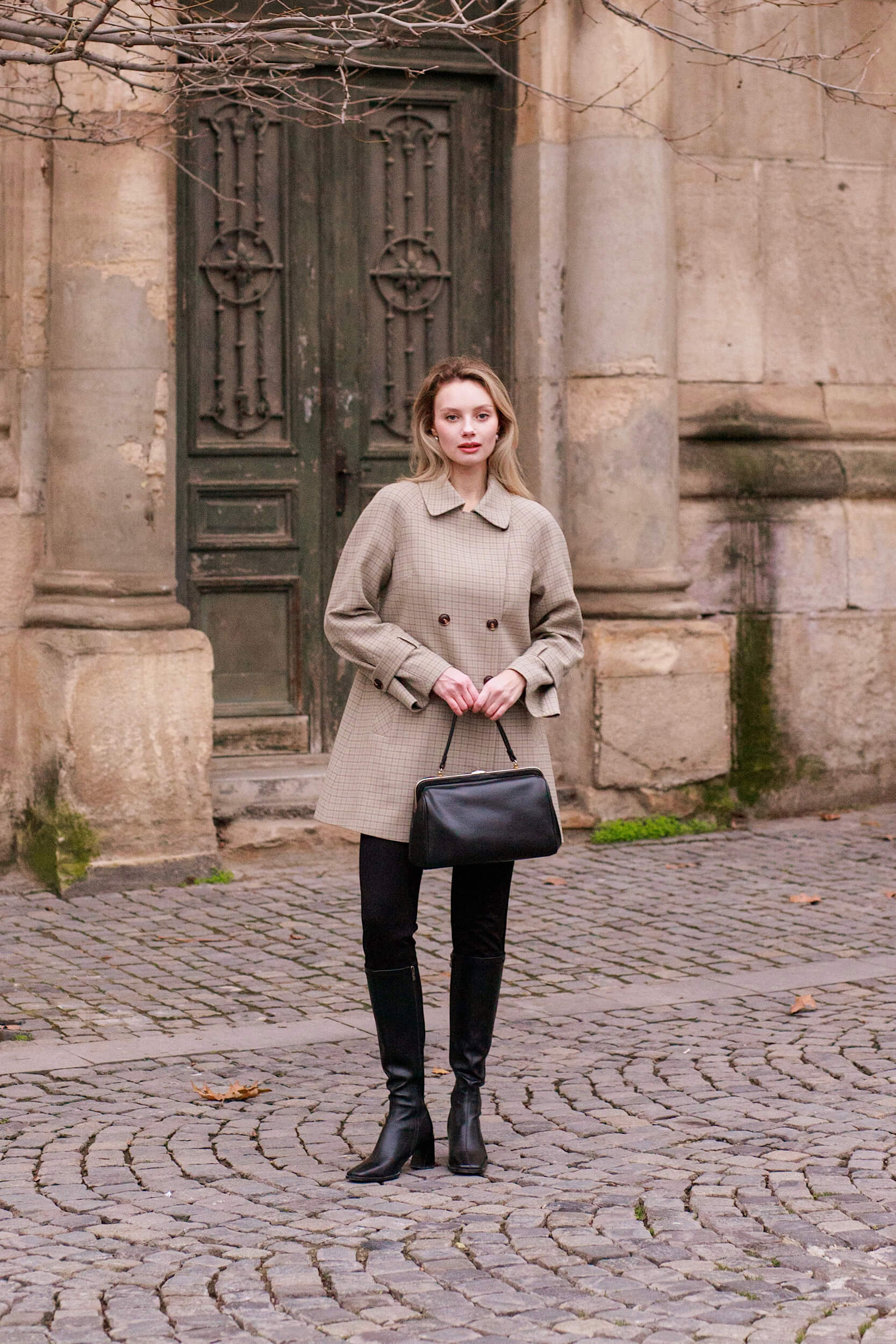 Francine Short Trench Coat - Image 9
