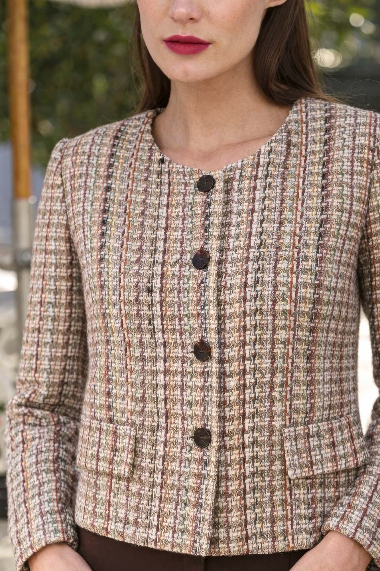 Leontine Tweed Jacket - Image 6