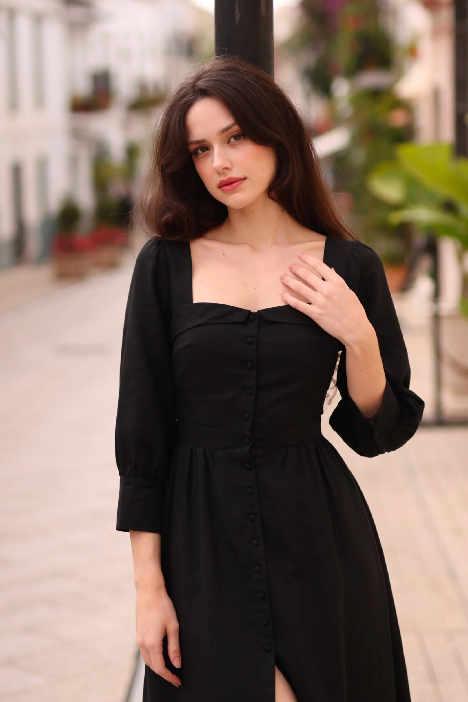 Esther Tencel Dress - Image 11