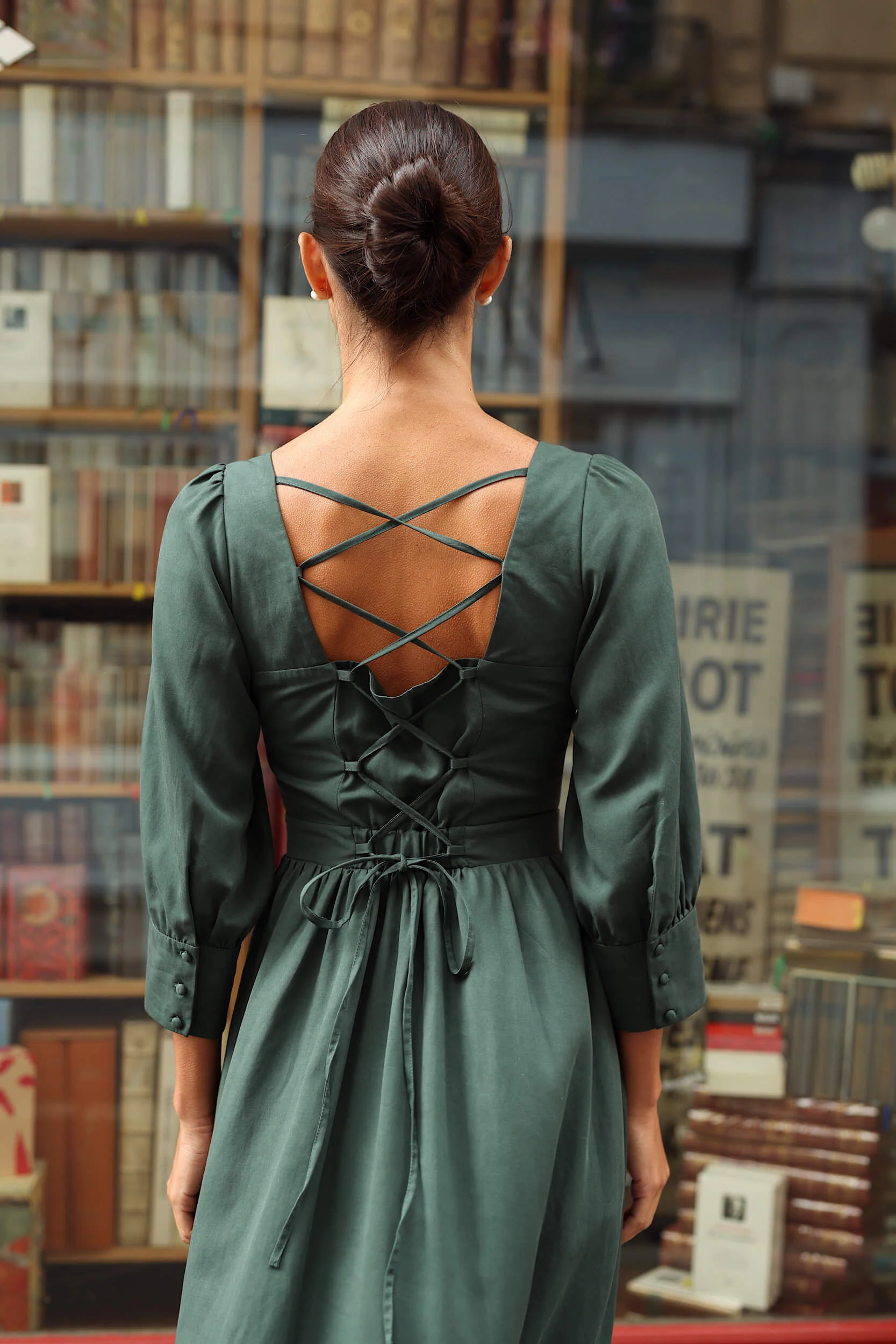Esther Tencel Dress - Image 9