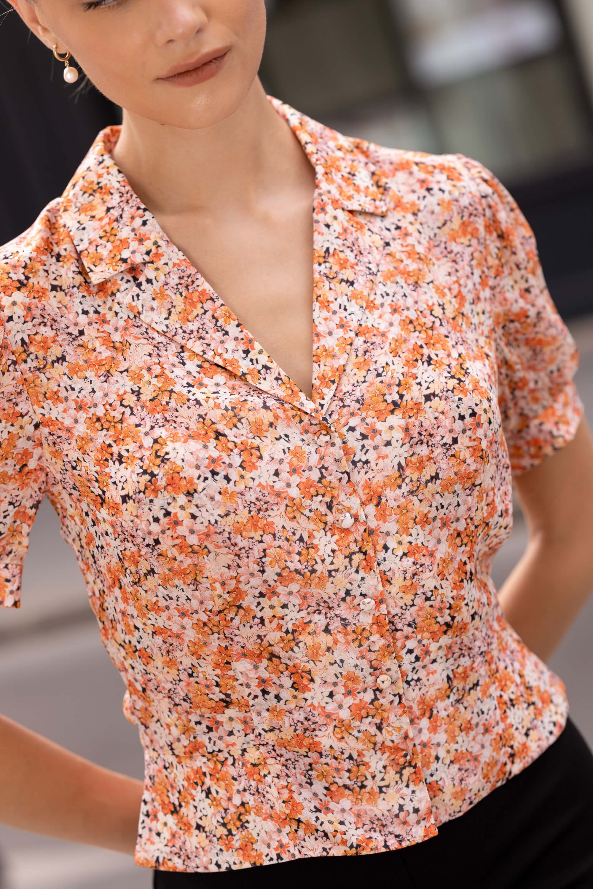 Talia Peplum Blouse - Image 10