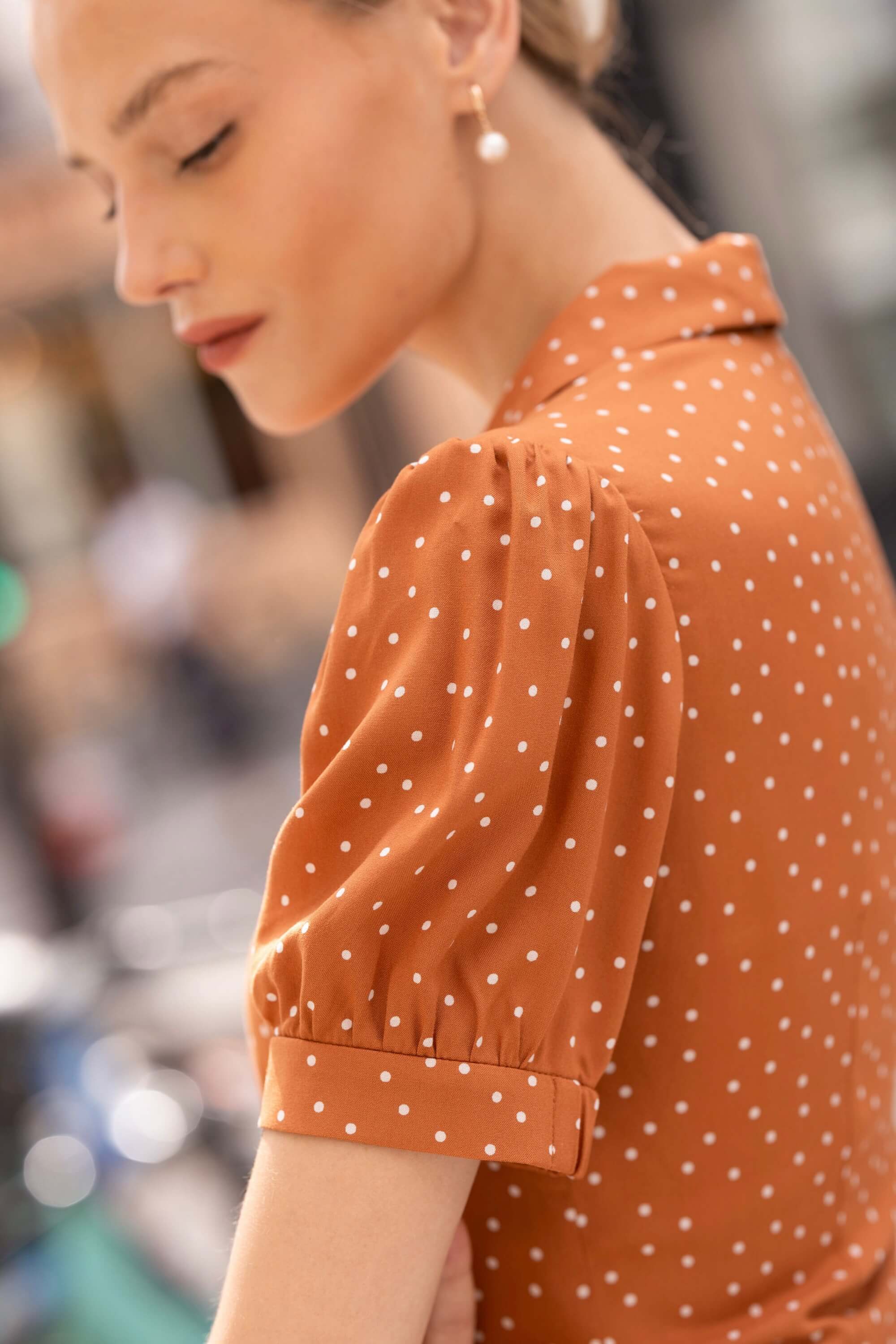Talia Peplum Blouse - Image 15