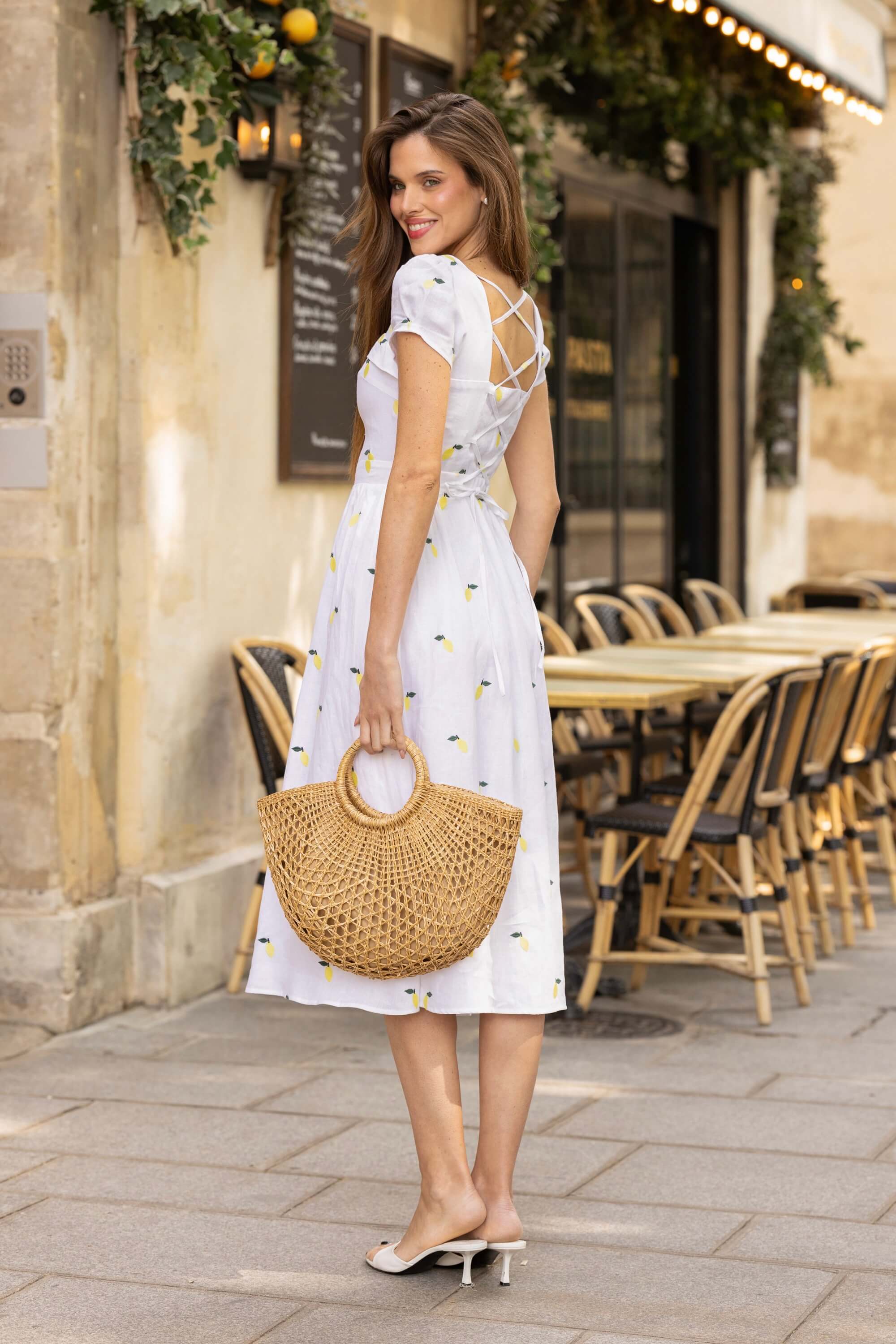 Estelle Linen Dress - Image 10