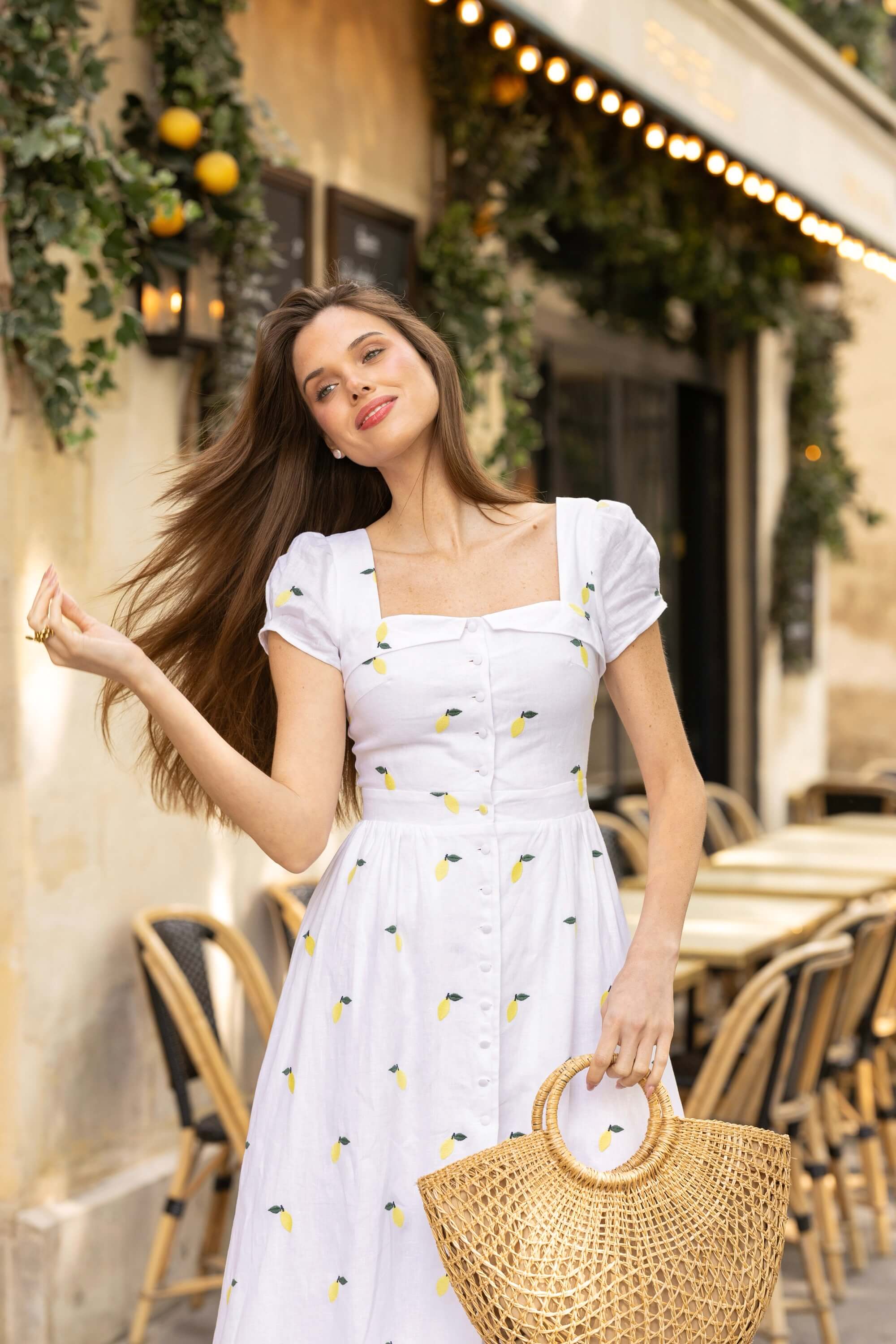 Estelle Linen Dress - Image 4