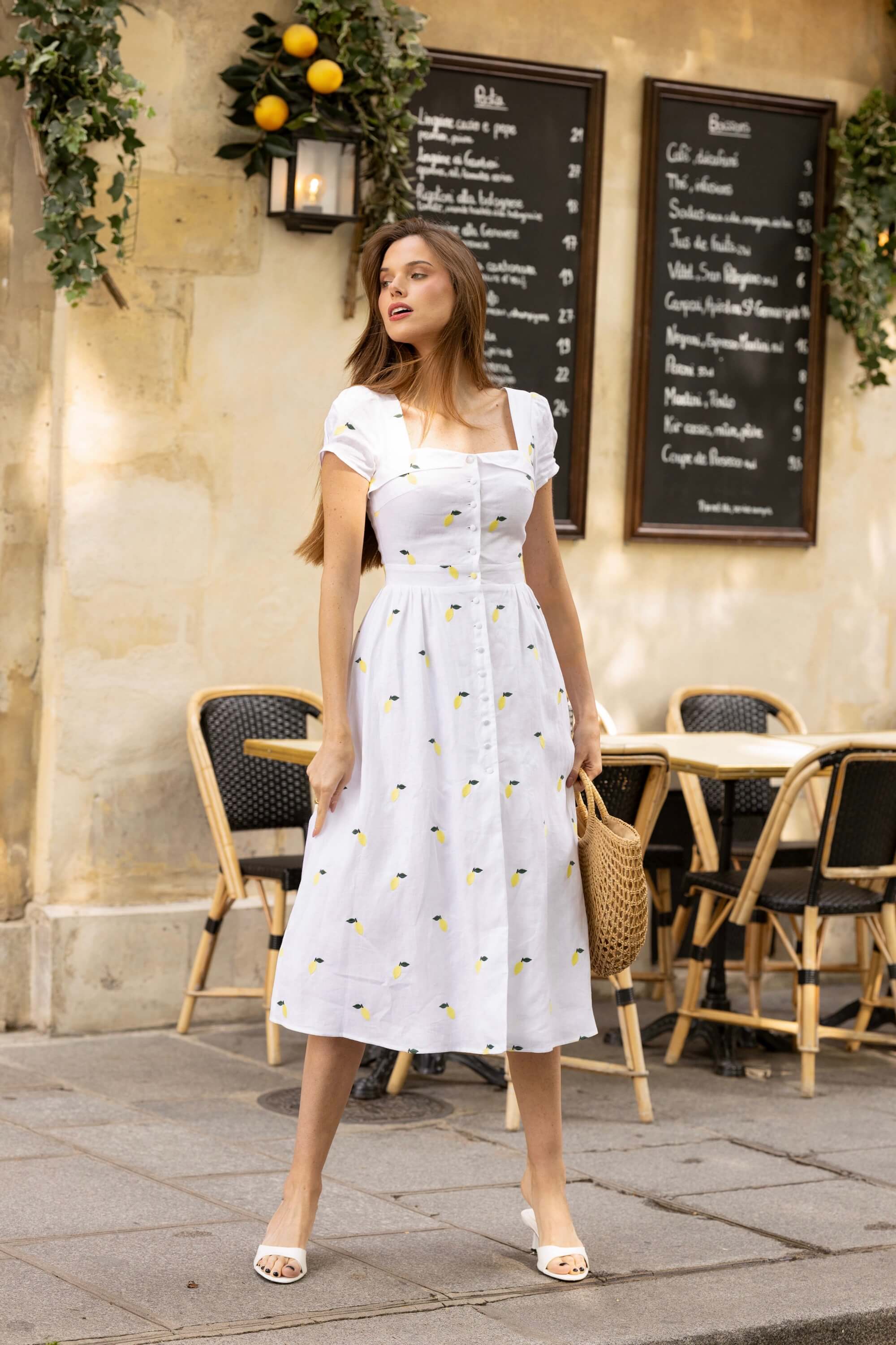 Estelle Linen Dress - Image 6