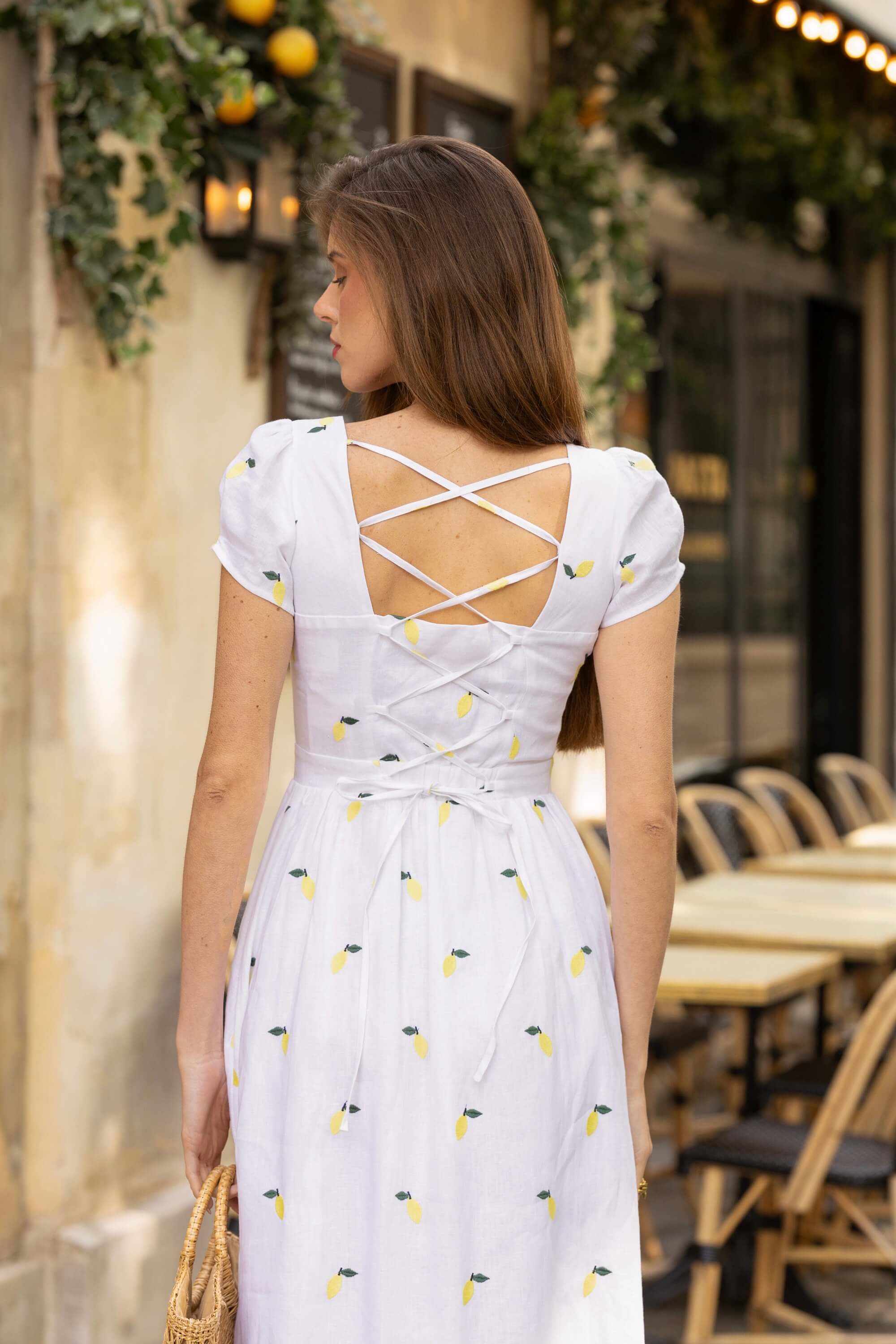 Estelle Linen Dress - Image 9