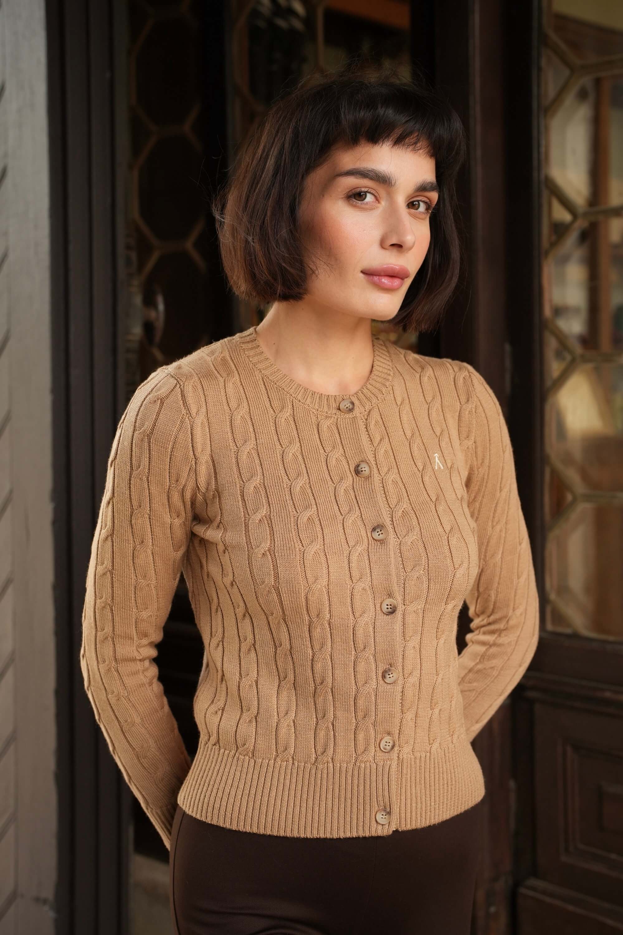 Vincent Wool Cardigan - Image 4