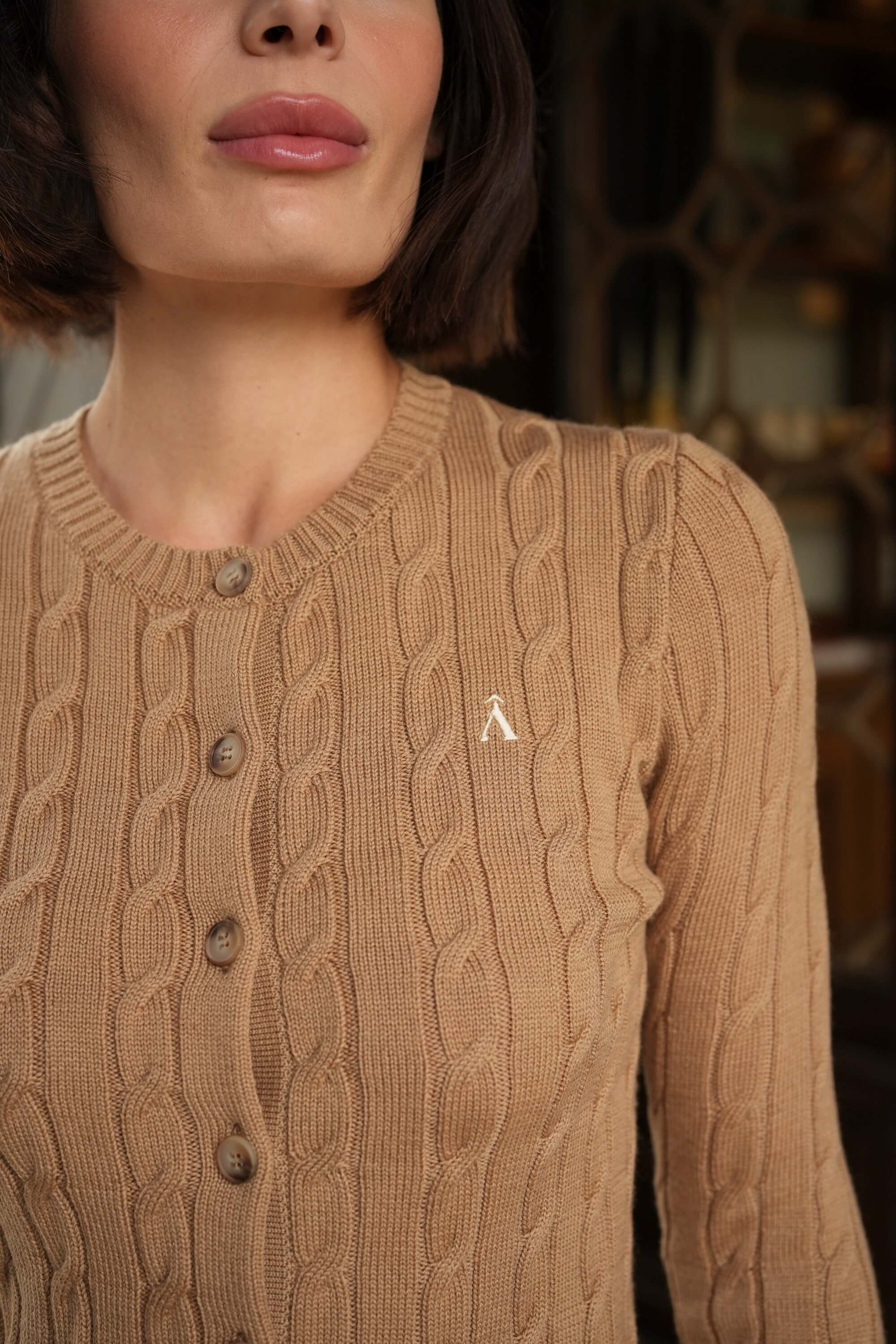 Vincent Wool Cardigan - Image 6