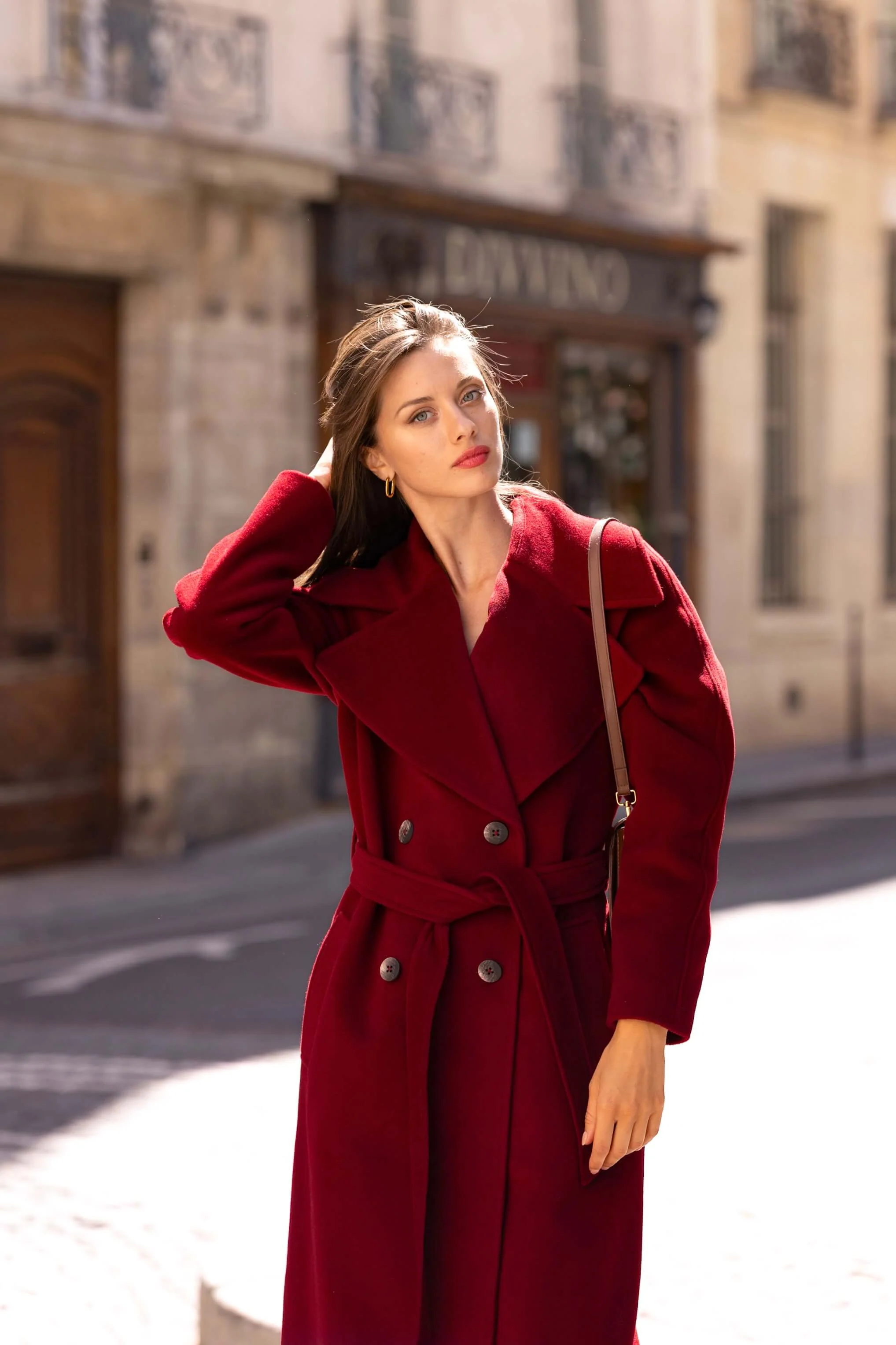 Paloma Wrap Coat - Image 13