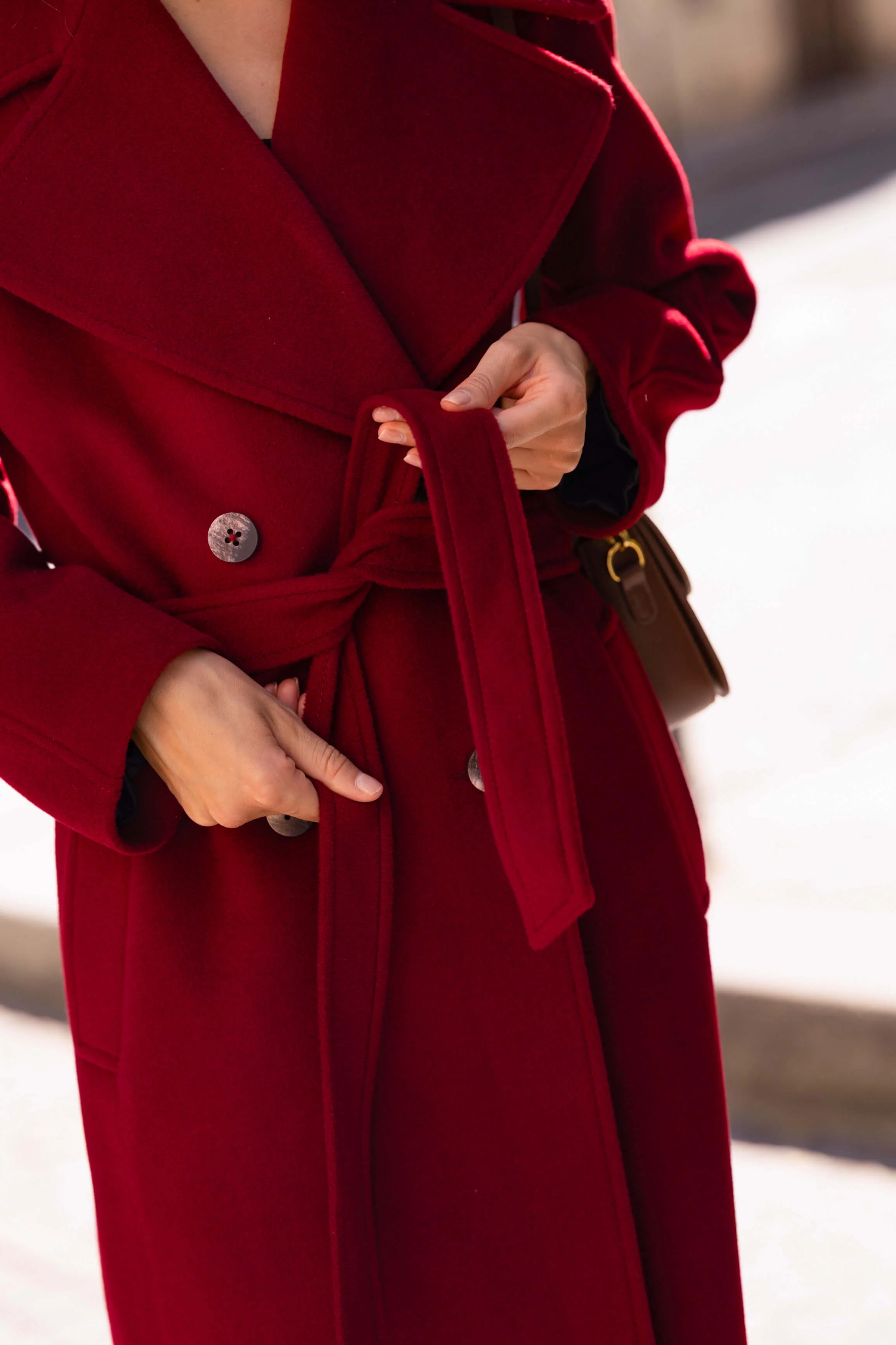 Paloma Wrap Coat - Image 16