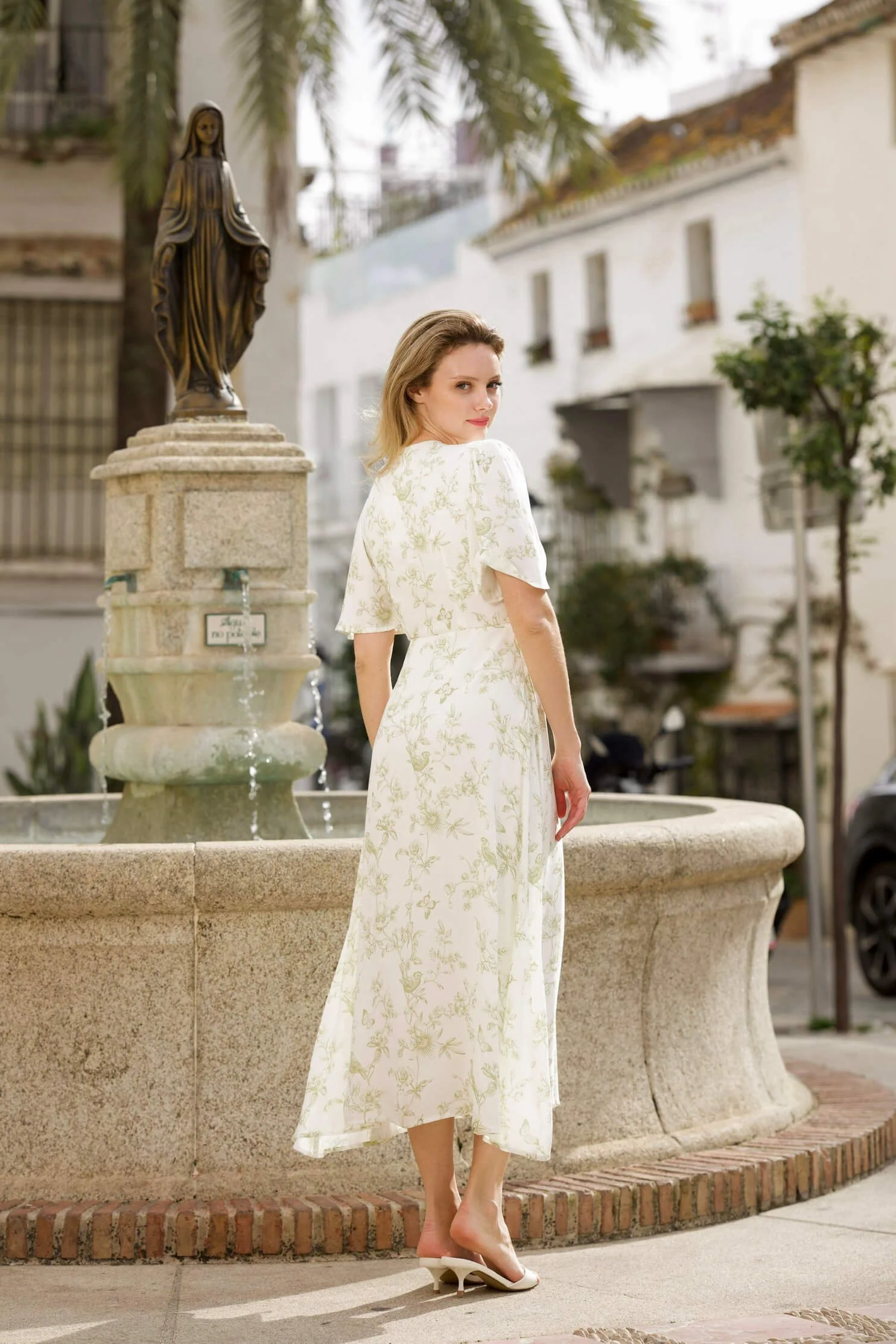 Flora Wrap Dress - Image 9