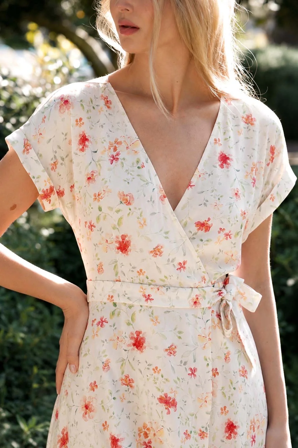 Melissa Wrap Dress - Image 9